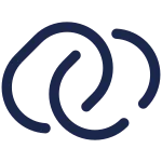 Link Round Angle SVG Icon